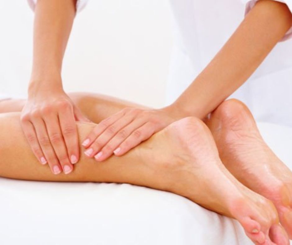 massaggio emolinfatico gambe